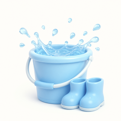 水あそび